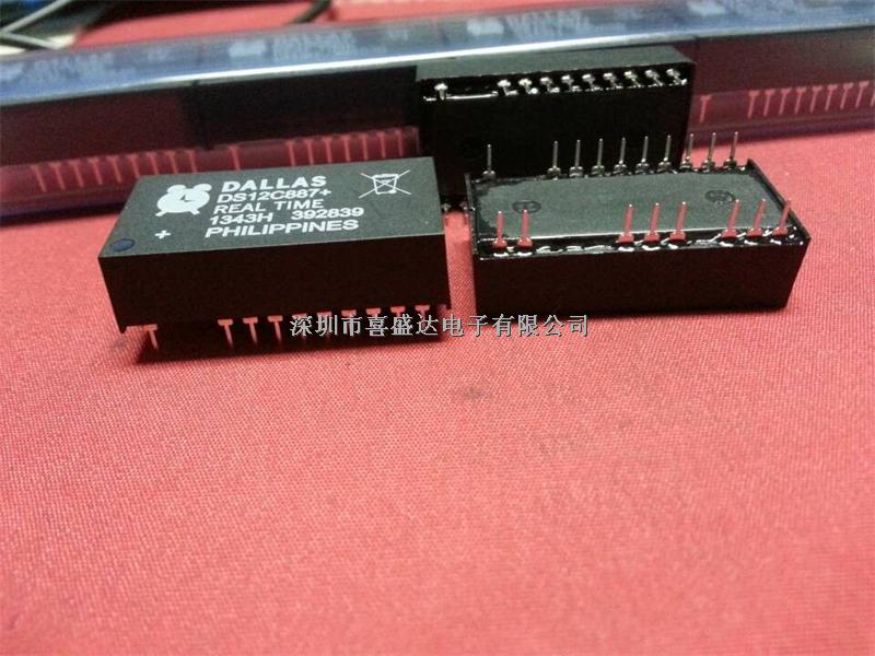 時鐘電路/時鐘/計時-實時時鐘 DS12C887 全新進口原裝現(xiàn)貨，國產(chǎn)原裝原廠現(xiàn)貨-DS12C887盡在買賣IC網(wǎng)