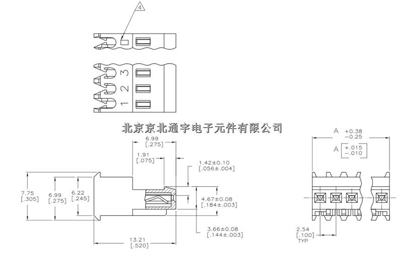 3-641241-3 連接器，互連器件 >  矩形連接器 - 自由懸掛，面板安裝-3-641241-3盡在買賣IC網