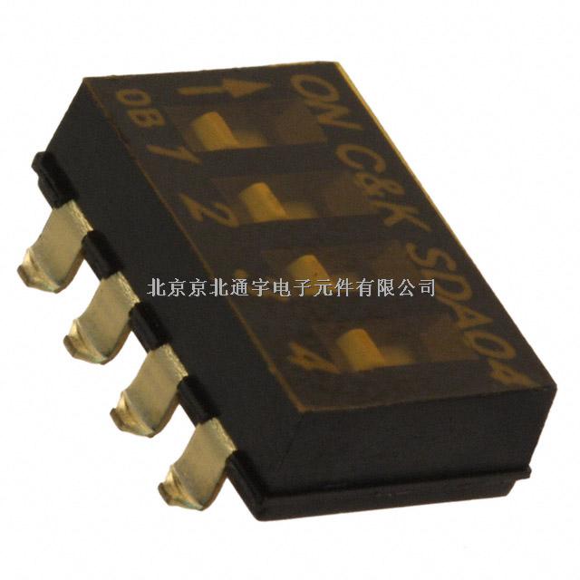 C&K SDA04H0SBR DIP開關(guān)，TAPE SEALED 4POS 24V 優(yōu)勢供應(yīng)，熱賣產(chǎn)品-盡在買賣IC網(wǎng)