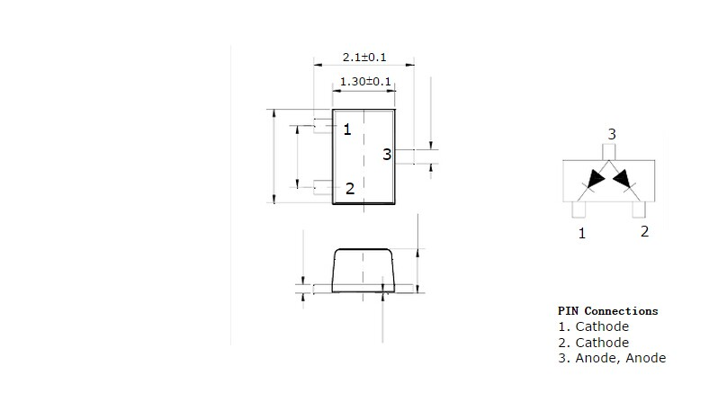 SDS142WAF 開關(guān)二極管 韓國KODENSHI AUK一級代理-SDS142WAF盡在買賣IC網(wǎng)