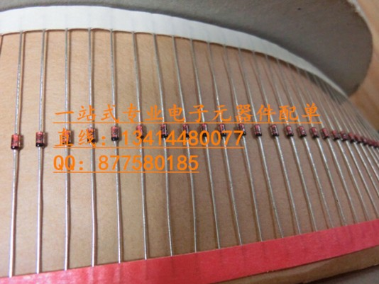 1N5263B DO-35 穩(wěn)壓二極管0.5W 56V 100%進(jìn)口原廠(chǎng)仙童 假一雙賠償-1N5263B盡在買(mǎi)賣(mài)IC網(wǎng)