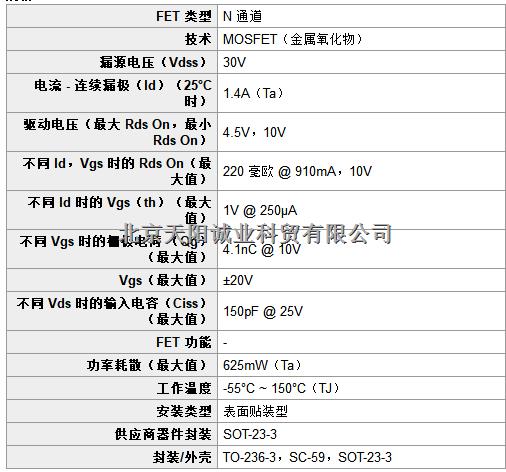 ZXM61N03FTA DIODES INCORPORATED 天陽誠業(yè) 原裝正品熱賣現(xiàn)貨-盡在買賣IC網(wǎng)