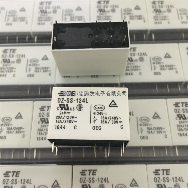 TE/Tyco泰科繼電器 OZ-SS-124L 8腳16A 24V 全新原裝現(xiàn)貨-OZ-SS-124L盡在買賣IC網