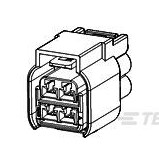 936254-2品牌TE 原裝現(xiàn)貨出售  4孔 矩形連接器 - 外殼 插頭 黑色-936254-2盡在買賣IC網(wǎng)
